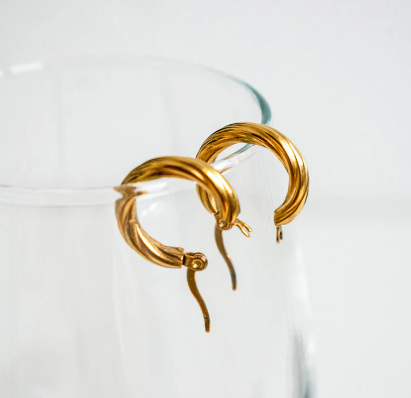 Edna Gold Hoops