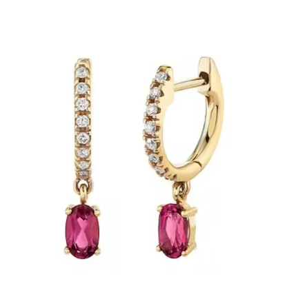 Ruby Earrings