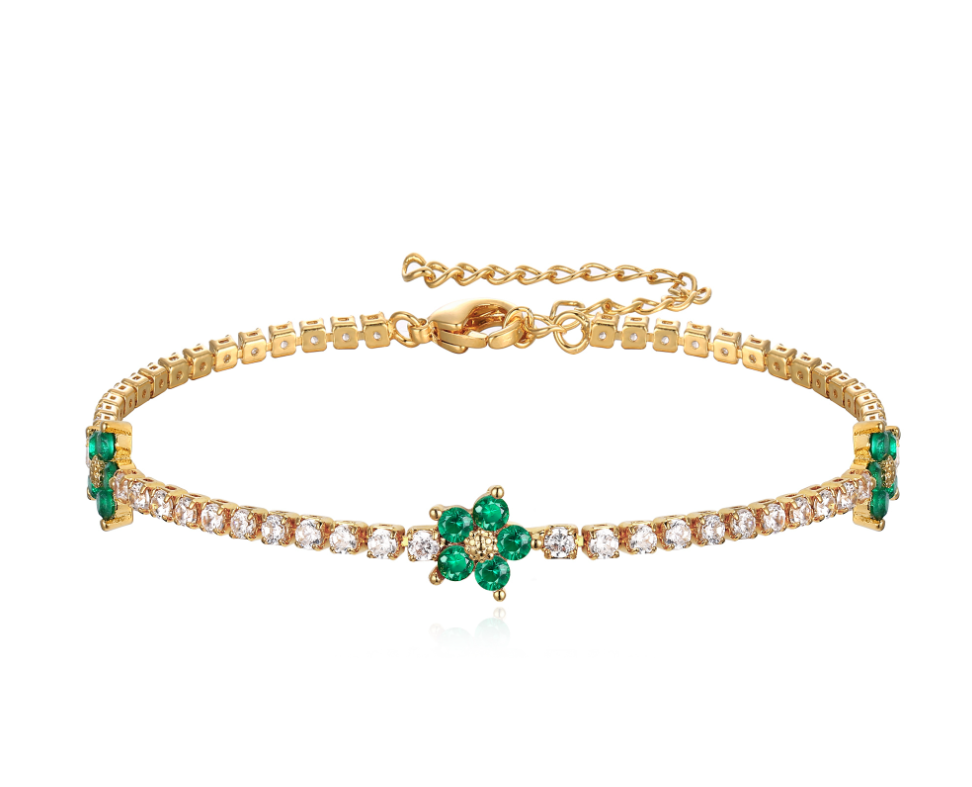 Flora Zircon Bracelet