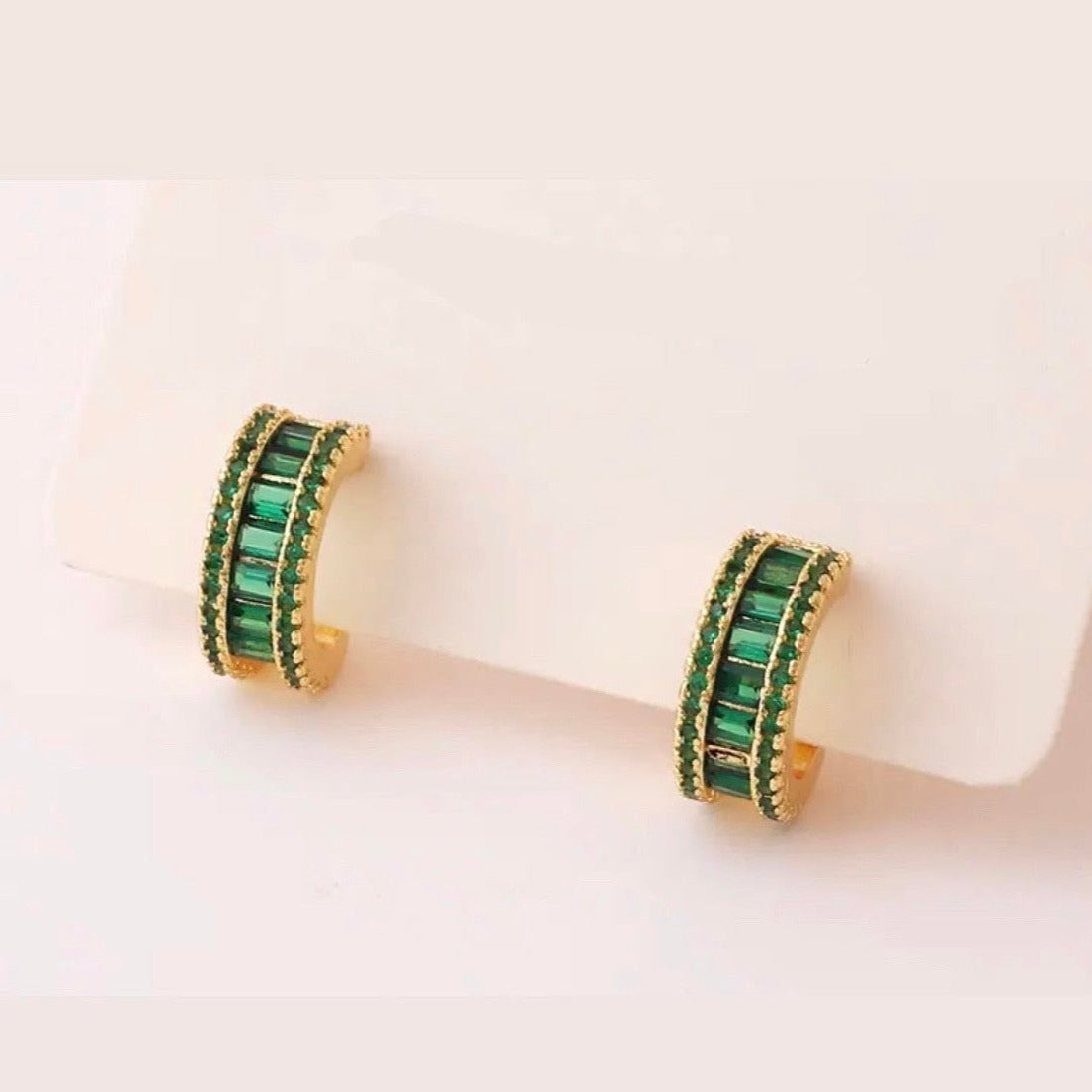 Lena Hoop Studs